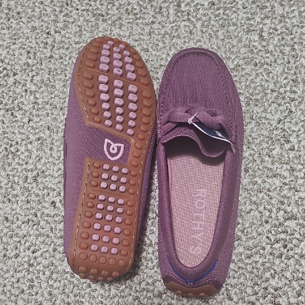 Rothy's The Braid Driver In Purple - Picture 3 of 5